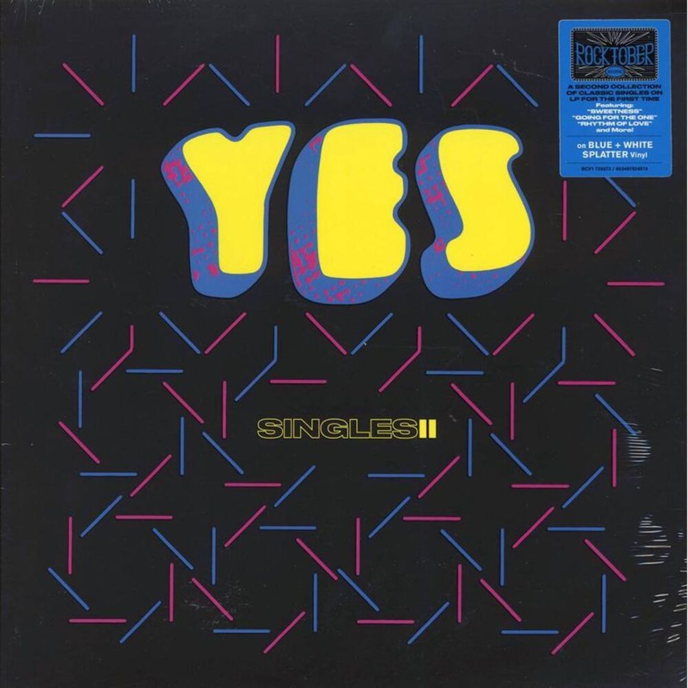 Yes - Singles II (ltd. ed.) (blue/white splatter vinyl) - Vinyl LP